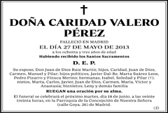 Caridad Valero Pérez